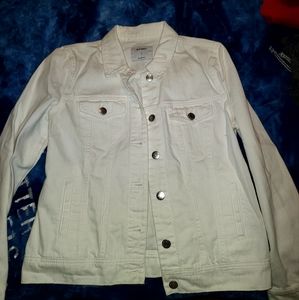 White Jean Jacket